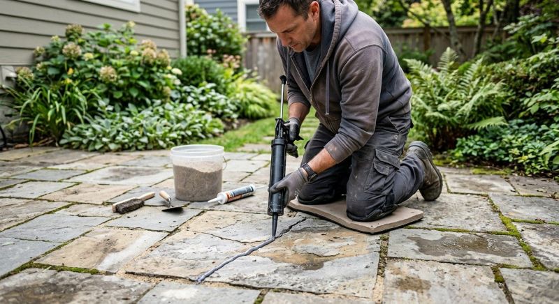 Limestone Pavers Installation in Boston, MA